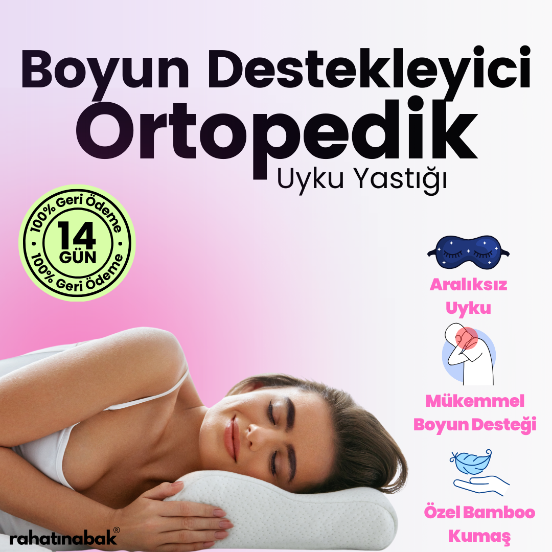 Boyun Destekleyici Ortopedik Yastık