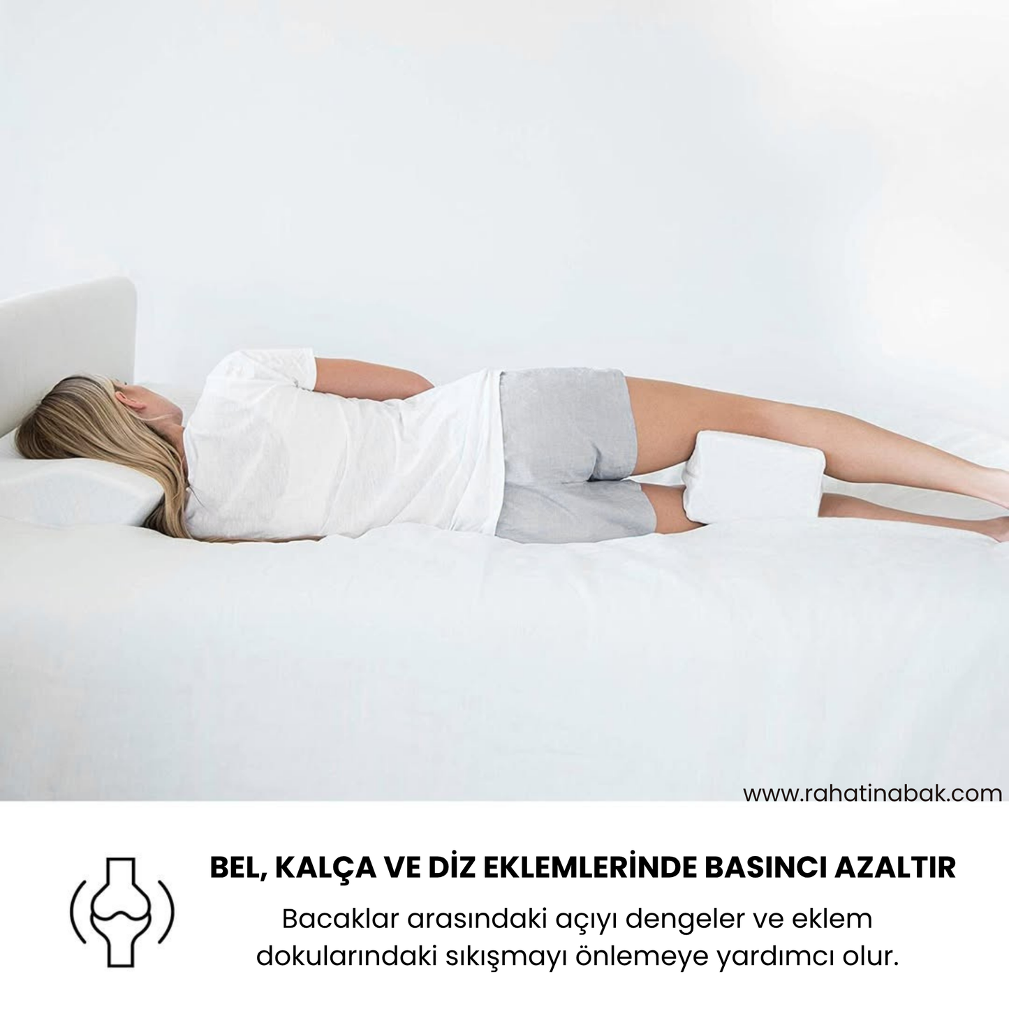Ortopedik Bacak Arası / Uyku Pozisyon Yastığı