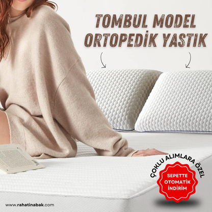 Tombul Model Boyun Destekleyici Ortopedik Yastık